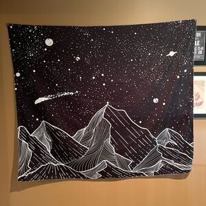 Mountain Range Tapestry